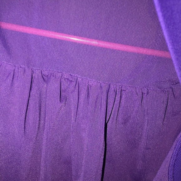 Lululemon Athletica size 10 purple Tadasana mesh back jacket thumb holes - Picture 13 of 15